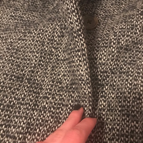 Jcrew dark grey/blue coat - Picture 9 of 10